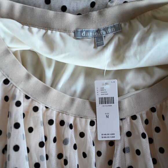 Daniel Rainn x Anthropologie Tulle Polka Dot Midi Skirt - Picture 3 of 8